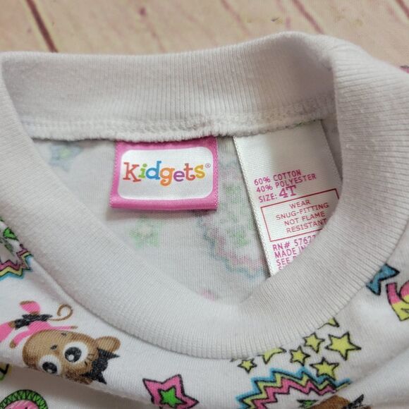 Kidgets pajama shirt 4T - Picture 3 of 3